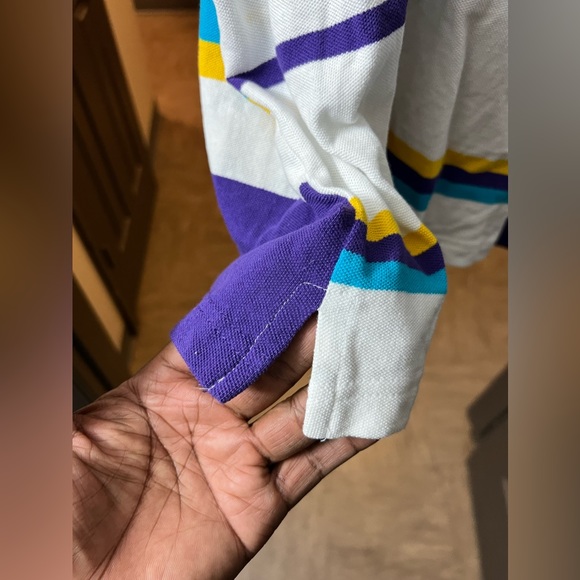 Evolution Collared Shirt Used Excellent Condition 💜🤍💙💛👕 - Picture 5 of 8